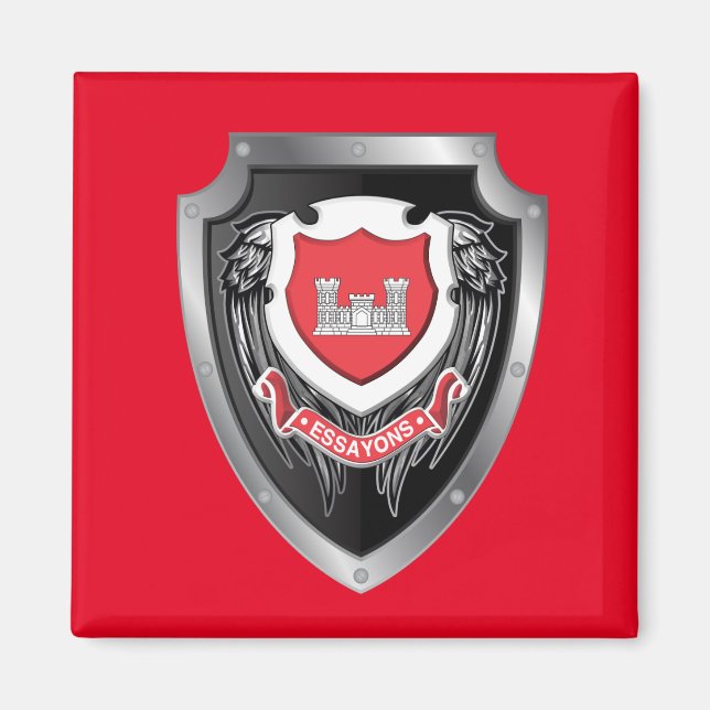 Engineer Essayons Magnet (Front)