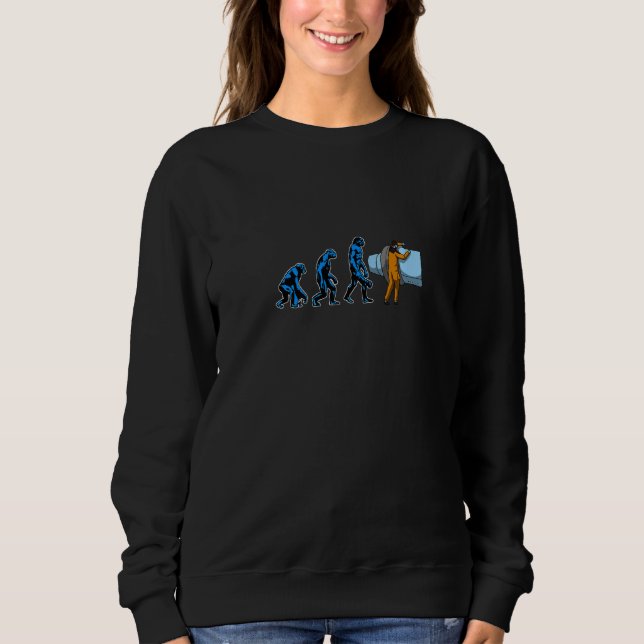 Engineer Evolution  Technician Aircraft Mechanic Sweatshirt (Front)