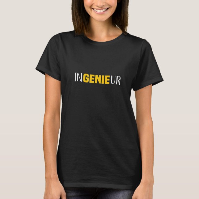 Engineer Genie   T-Shirt (Front)