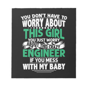 Engineer Girl Engineer Notepad