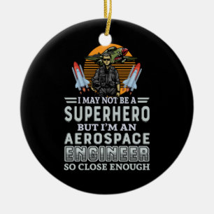Engineer I Am An Aerospace Engineer Ceramic Tree Decoration