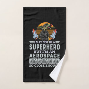 Engineer I Am An Aerospace Engineer Hand Towel