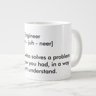 Engineer Large Coffee Mug