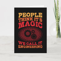 Engineer Magic Engineering Saying Graduation