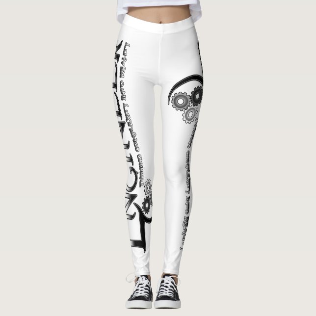 Engineer Metallic - Complexity To Reality Leggings (Front)