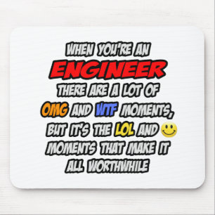 Engineer .. OMG WTF LOL Mouse Pad