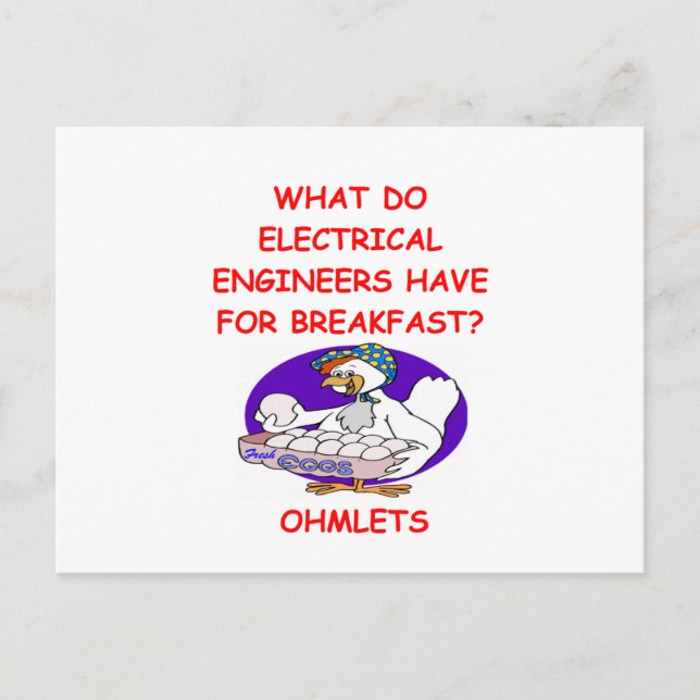 ENGINEER POSTCARD (Front)