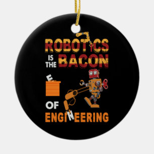 Engineer Robotics Of Engineering Ceramic Tree Decoration
