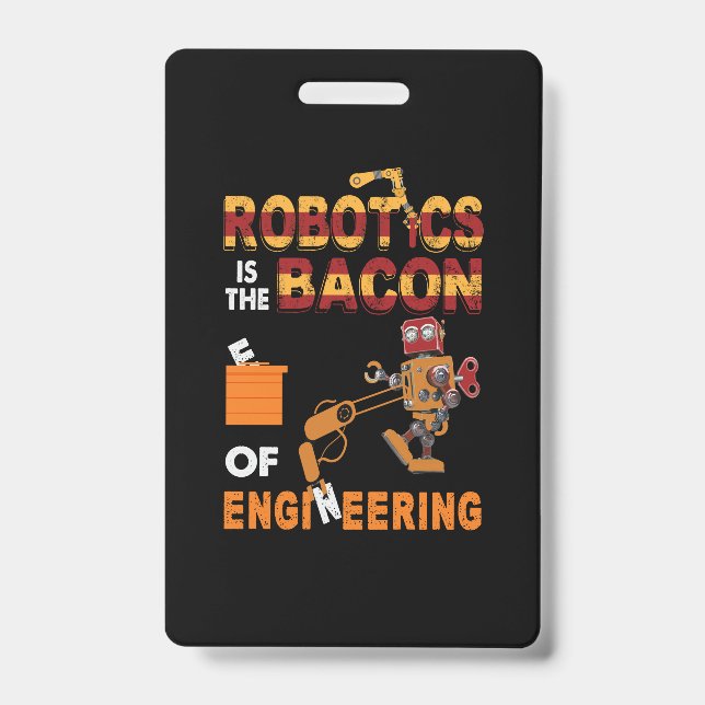 Engineer Robotics Of Engineering ID Badge (Front)