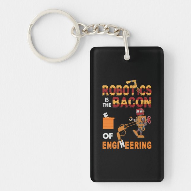 Engineer Robotics Of Engineering Key Ring (Front)