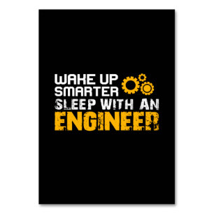 Engineer Sleep With An Engineer Table Number