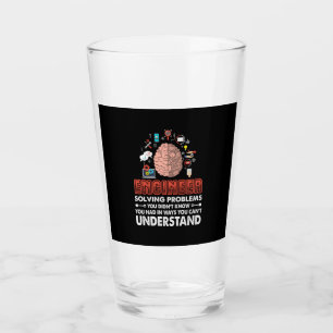 Engineer Solving Problems Glass