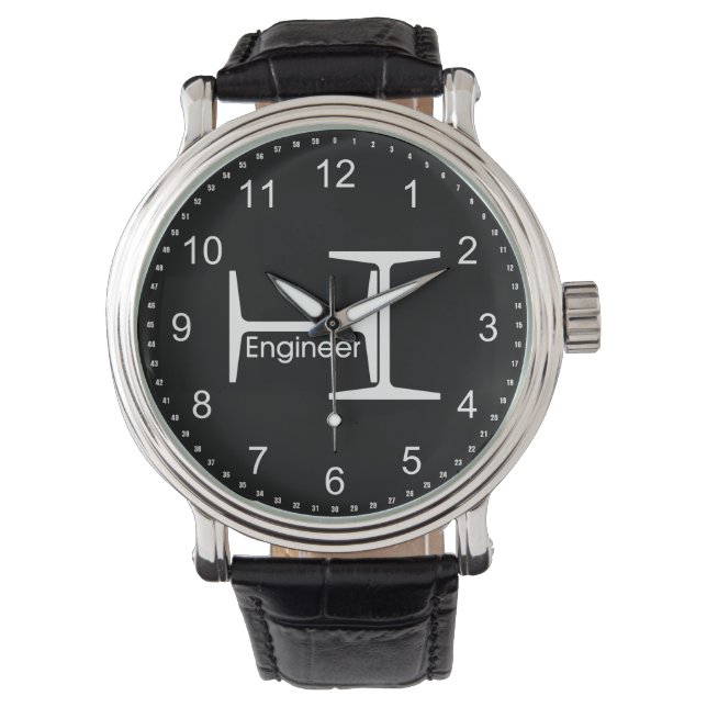 Engineer Steel Beams Watch (Front)