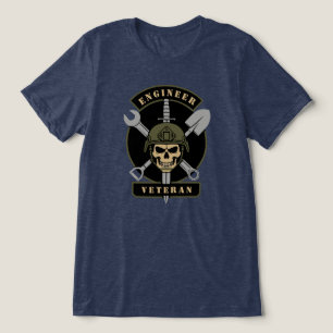 Engineer Veteran Tri-Blend Shirt