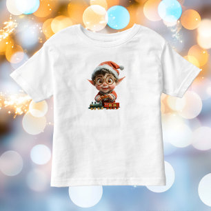 Engineering Baby Christmas Elf Toddler's Tee