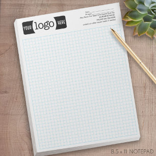 Engineering Graph Pad Calcpad with Company Logo