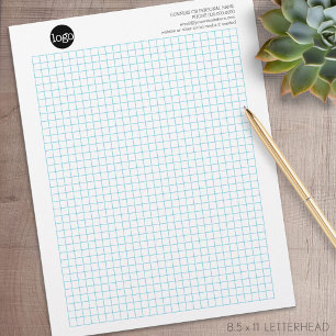 Engineering Graph Pad Calcpad with Company Logo  Custom Letterhead