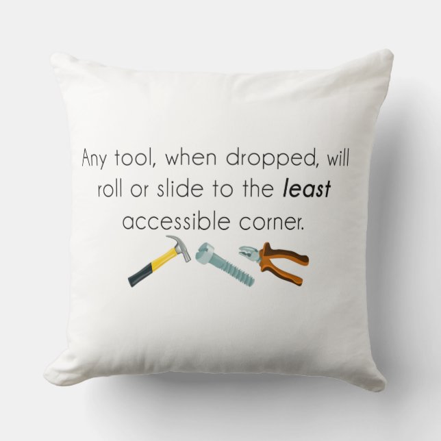 Engineering humour cushion (Front)