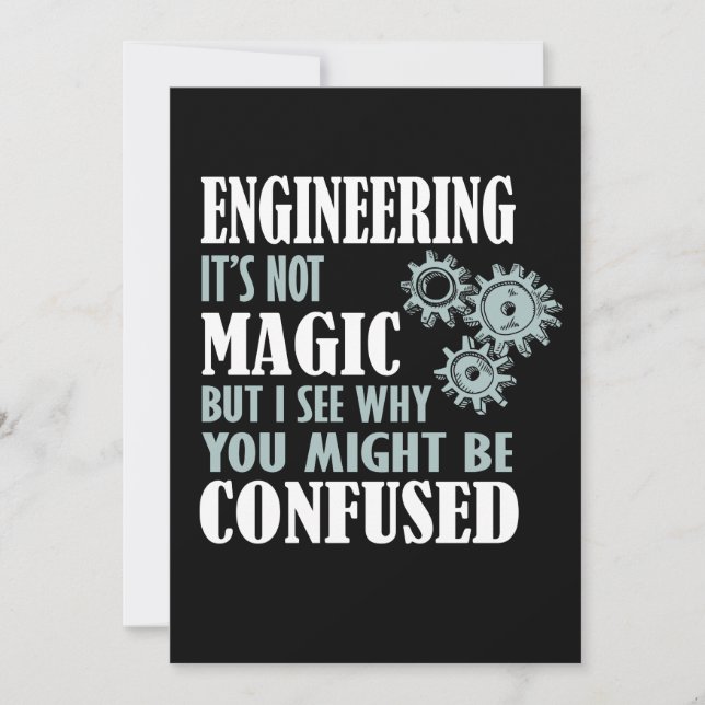 Engineering Magic I See Why You Might Be Confused (Front)