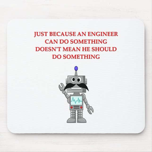 engineering mouse pad (Front)