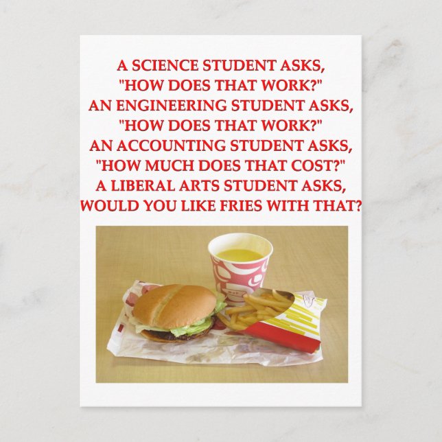 engineering postcard (Front)