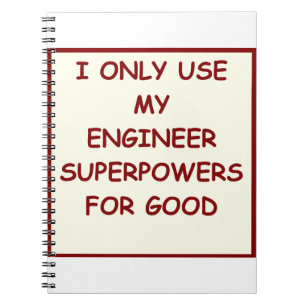 engineering spiral notebook
