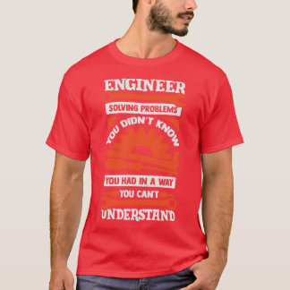 Engineering Student School Engineer Gift  T-Shirt