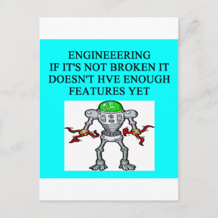 ENGINEERINGjoke Postcard