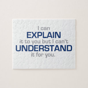 Engineer's Motto - Science Type Stuff Jigsaw Puzzle