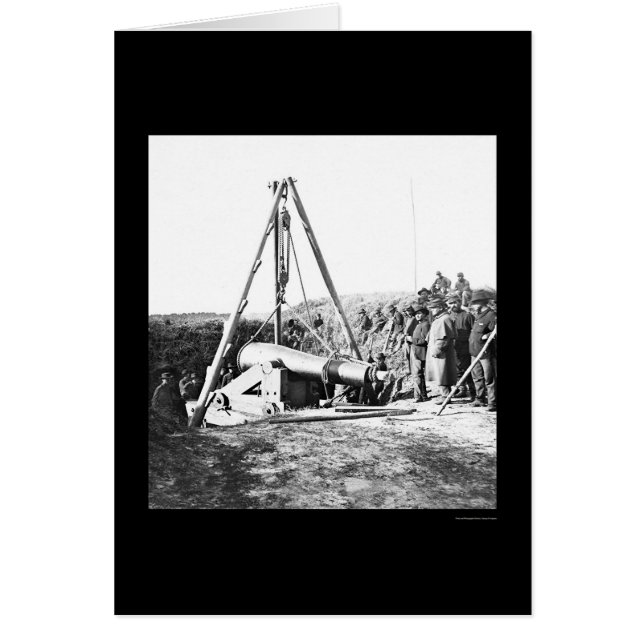 Engineers Removing a Gun for General Sherman 1864 (Front)