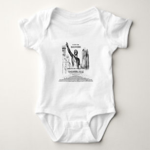 Engineers Rule Baby Bodysuit