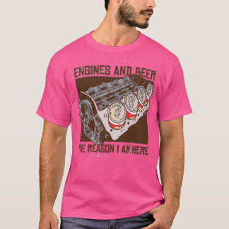 Engines and beer T-Shirt