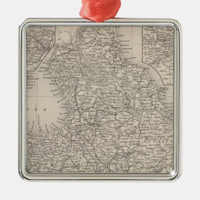 England 10 metal tree decoration (Front)