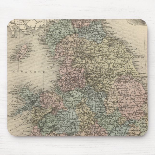 England 3 mouse pad (Front)