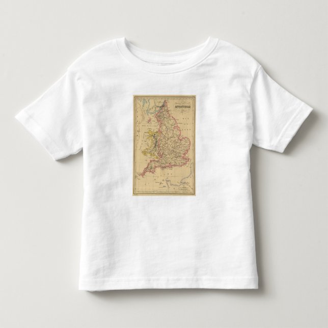 England 4 toddler T-Shirt (Front)