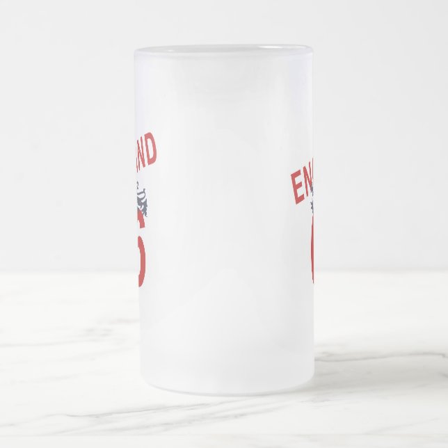 ENGLAND 66 Frosted Beer Stein Fathers Day gift (Center)