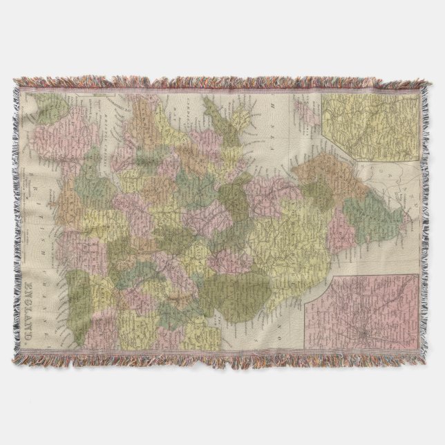 England 8 throw blanket (Front)