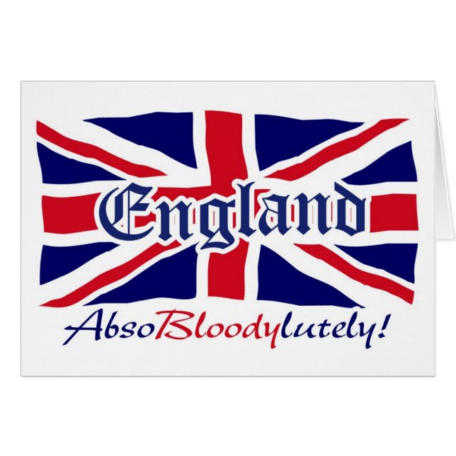 England Absobloodylutely 4 (Front Horizontal)