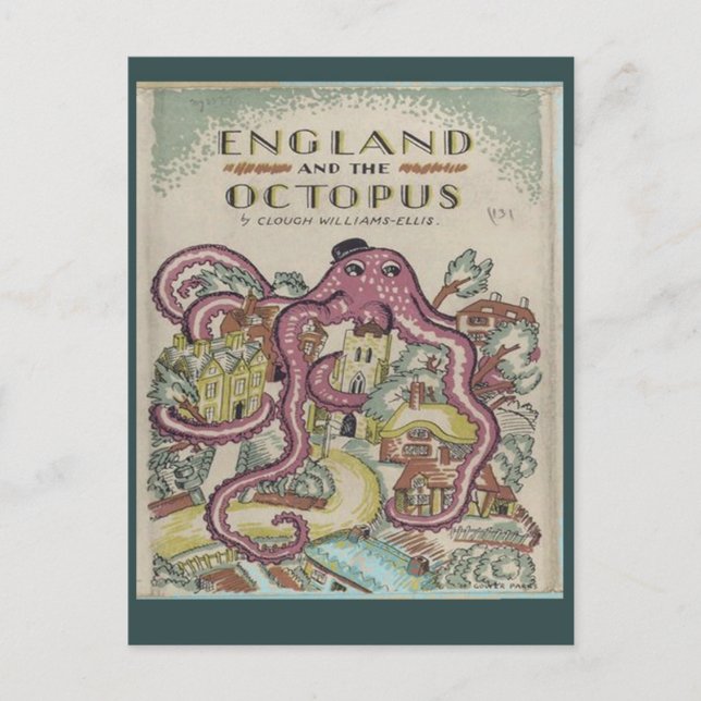 England and the Octopus Postcard (Front)
