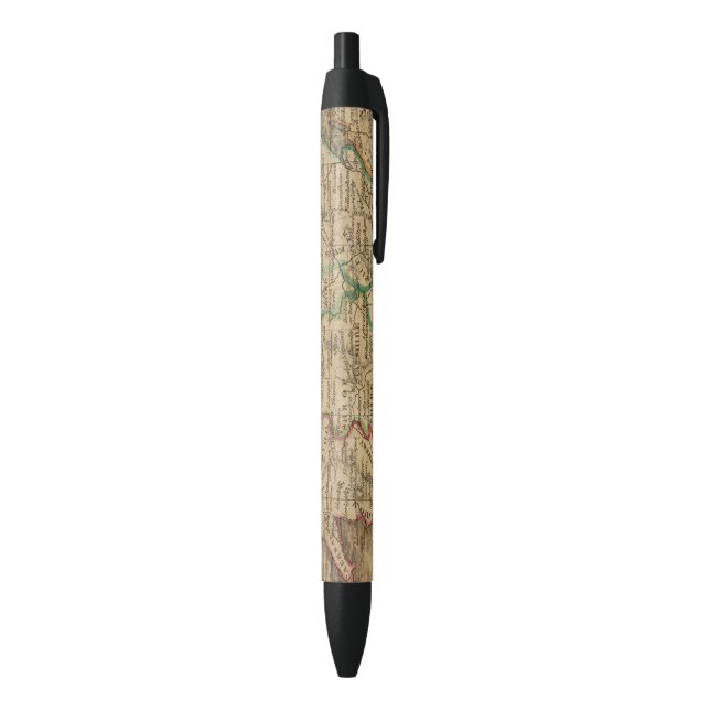England and Wales 4 Black Ink Pen (Bottom (Vertical))
