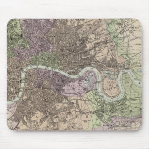 England and Wales - Cities, Ports and Harbours Mouse Pad