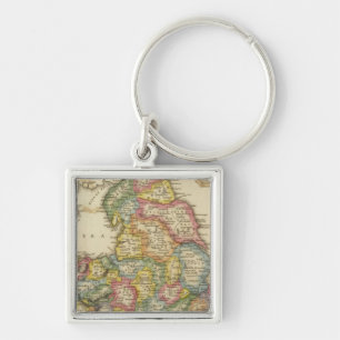 England and Wales Key Ring