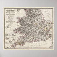 England Atlas Map