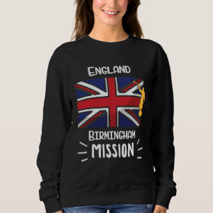 England Birmingham Mormon LDS Mission Missionary Sweatshirt
