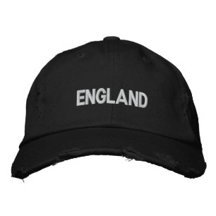 England British Country United Kingdom Patriotic Embroidered Hat