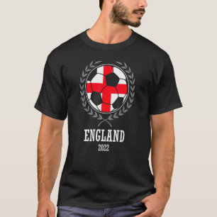 England British English Soccer Game Day 2022 Spor T-Shirt