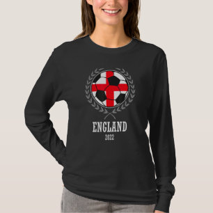 England British English Soccer Game Day 2022 Spor T-Shirt