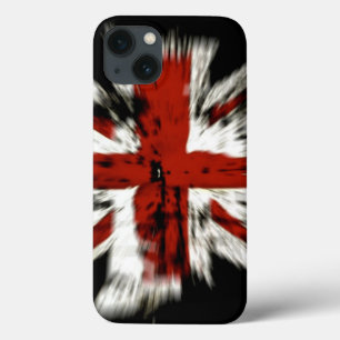 England British Flag Peace Love Destiny iPhone 13 Case