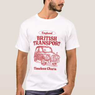 England: British transport timeless charm T-Shirt