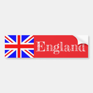 England bumper sticker